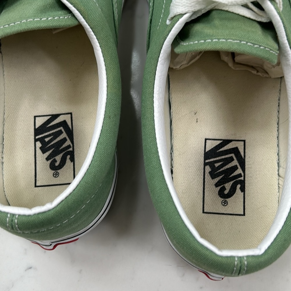 Vans Old Skool men’s size 10 light green - Picture 3 of 7